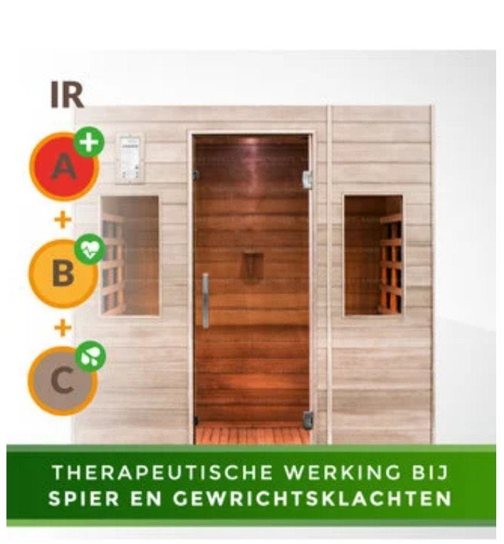 Infrarood cabine - Sauna - 4 personen, Ophalen, Infrarood