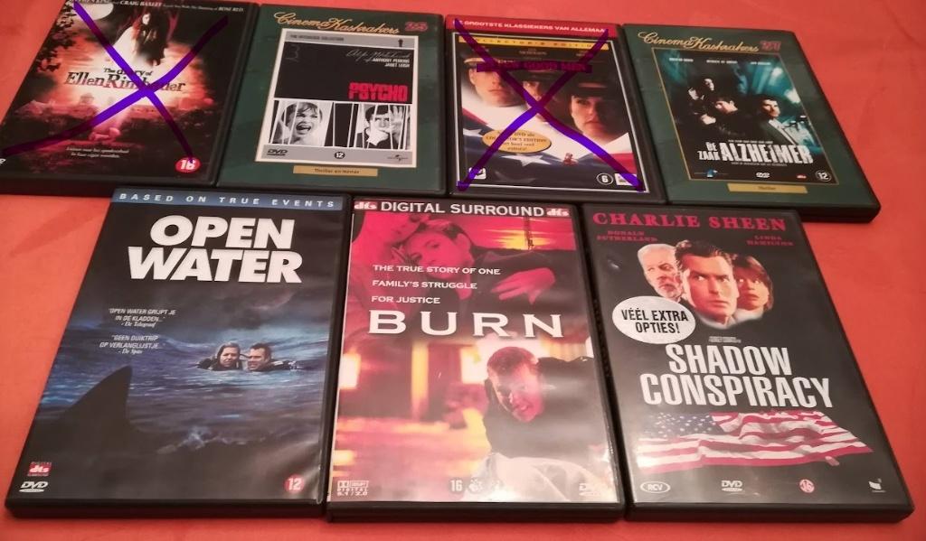 Dvd thrillers en horror, Ophalen of Verzenden, Zo goed als nieuw