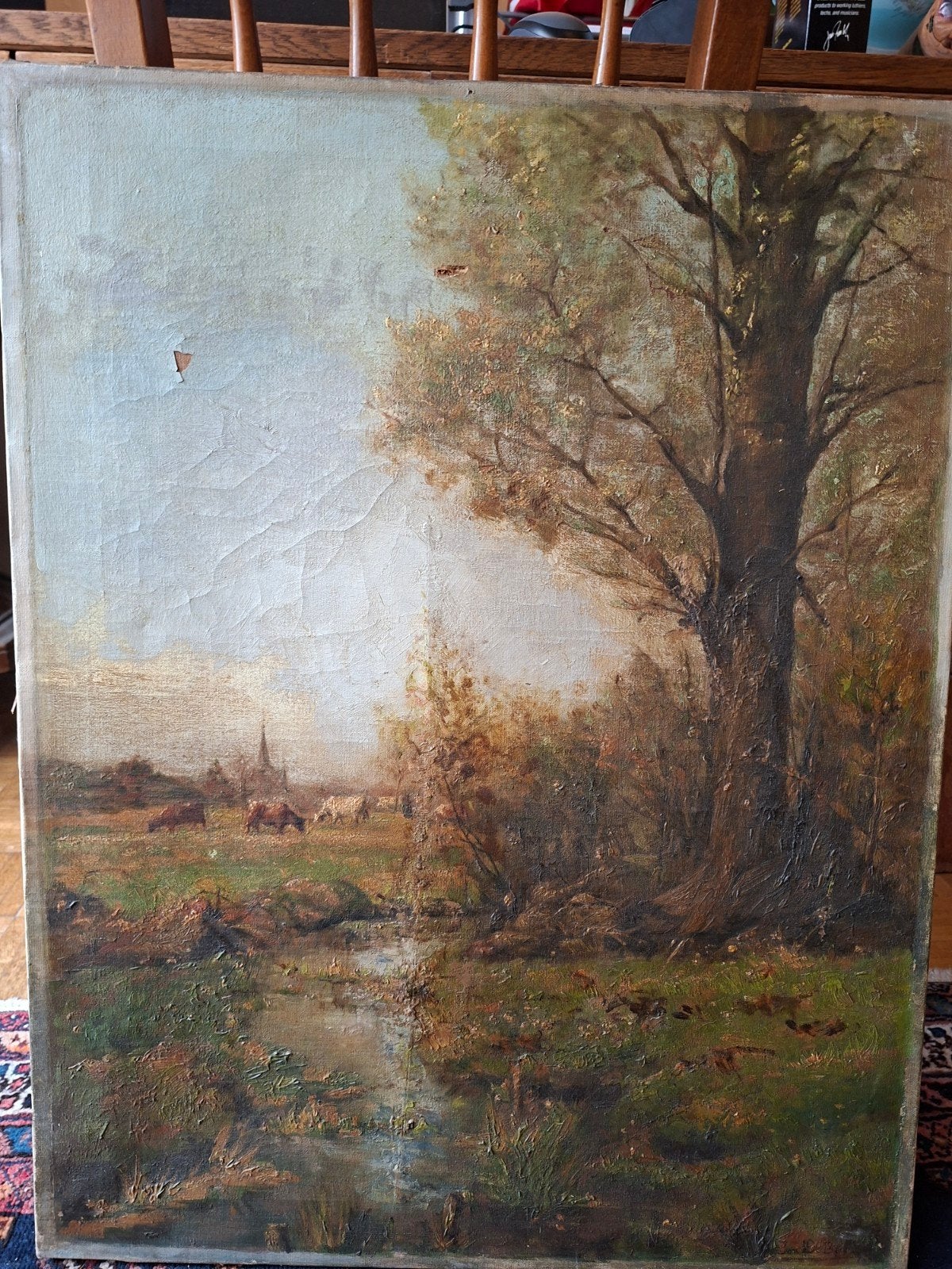 Peinture de Jan de Becker, Antiquités & Art, Enlèvement, Œuvre originale