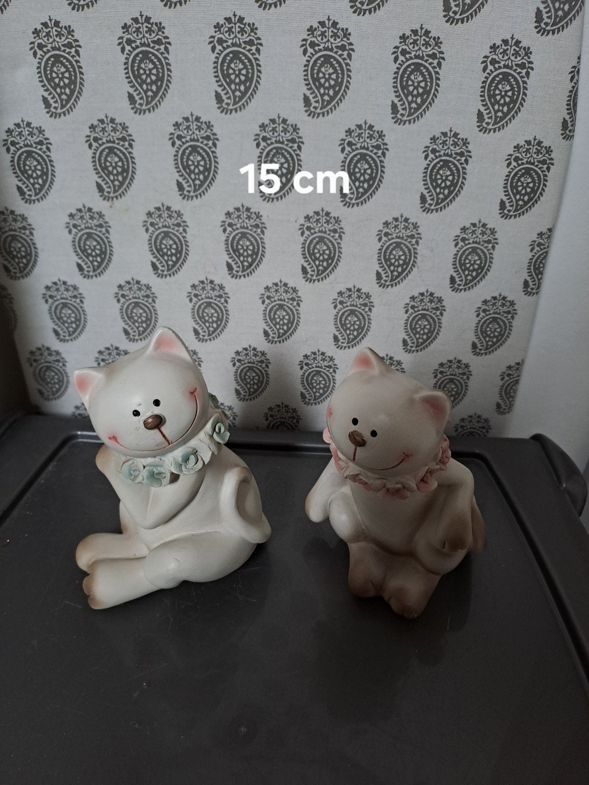 Decoratie beeldjes katten J-line te koop, Huis en Inrichting, Ophalen