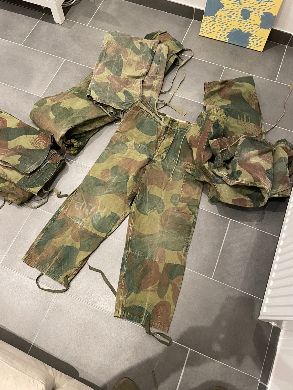Lot pantalon armee belge 1956, Collections, Enlèvement ou Envoi