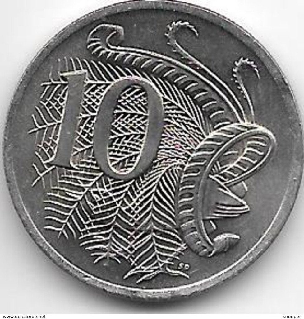 *australia 10 cents 1982 km 65 bu, Timbres & Monnaies, Monnaies | Amérique, Envoi, Amérique du Sud, Monnaie en vrac