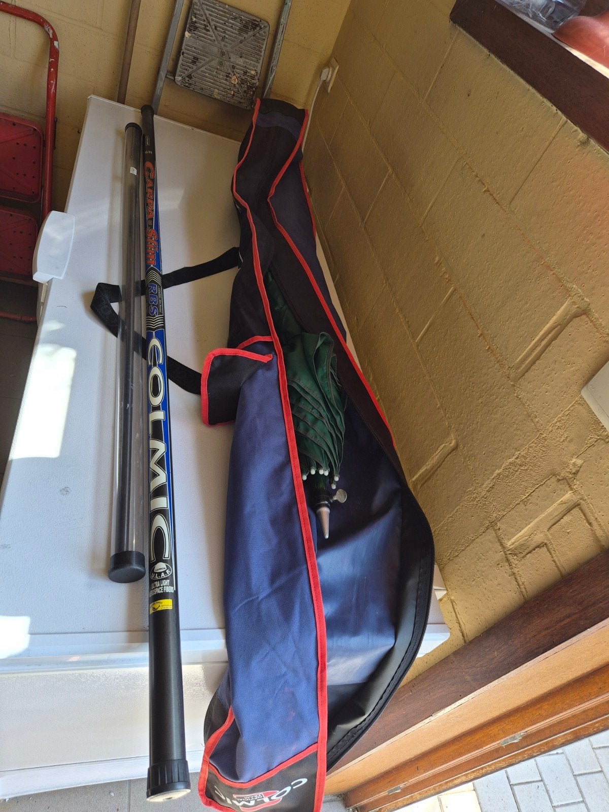 colmic carpa slim, Watersport en Boten, Hengelsport | Algemeen, Ophalen, Gebruikt, Vaste hengel