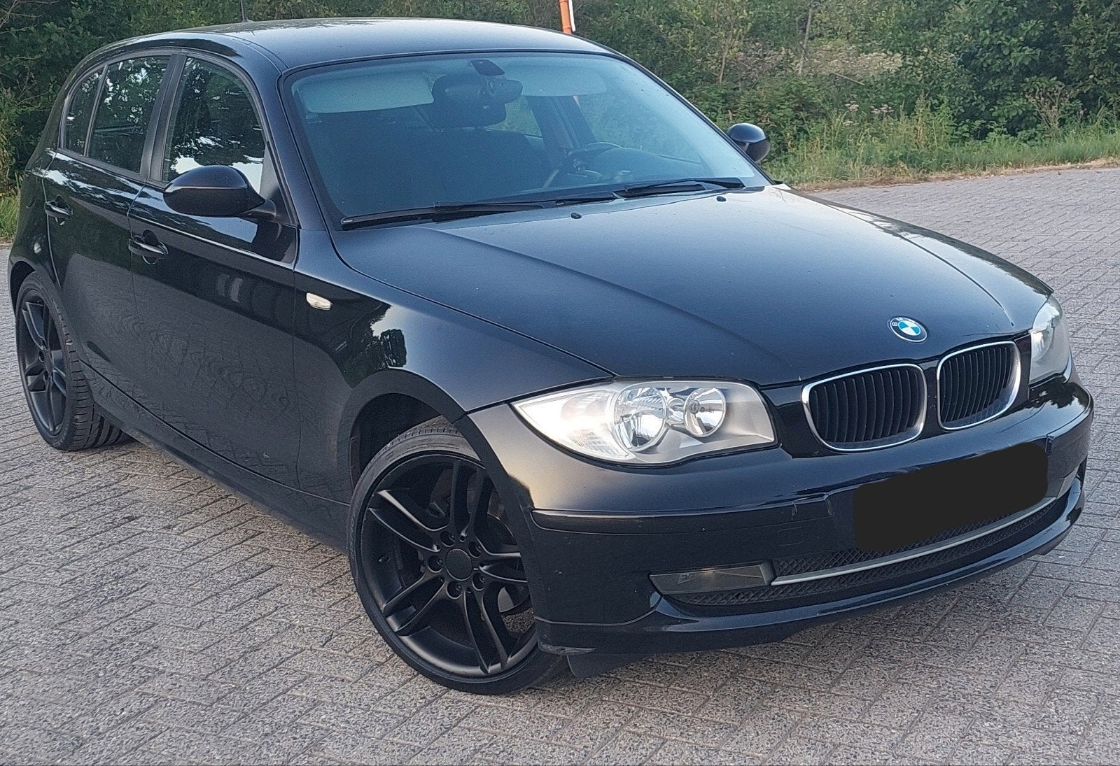 Bmw 116i / 2009 / Sport / Airco / Android / 193.809 km, Auto's, 1 Reeks, Parkeersensor, 1600 cc, Zwart