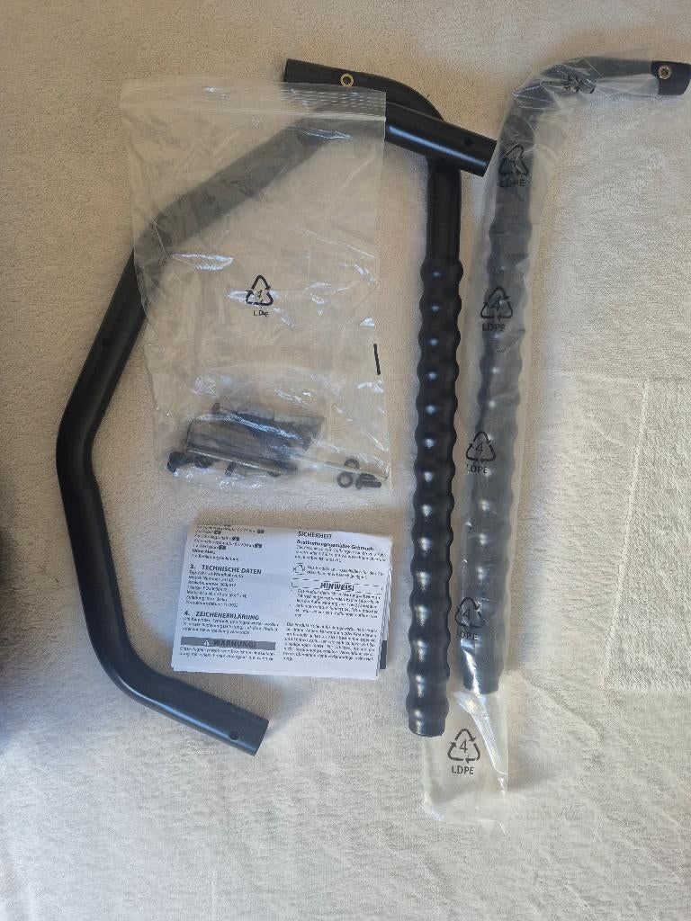 fietsendrager, Ophalen, Fietsendrager-accessoire, 2 fietsen, Brede banden