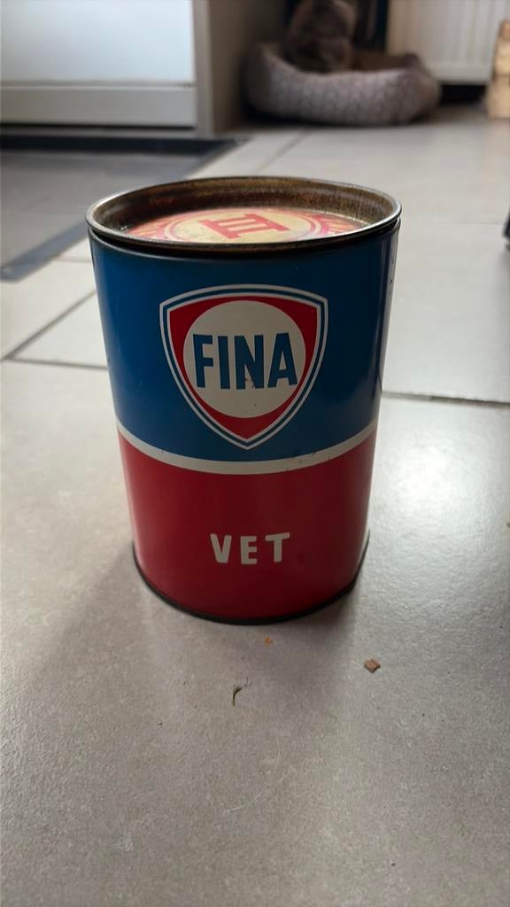 Oid olie blik fina vol, Verzamelen, Ophalen, Gebruikt, Overige typen