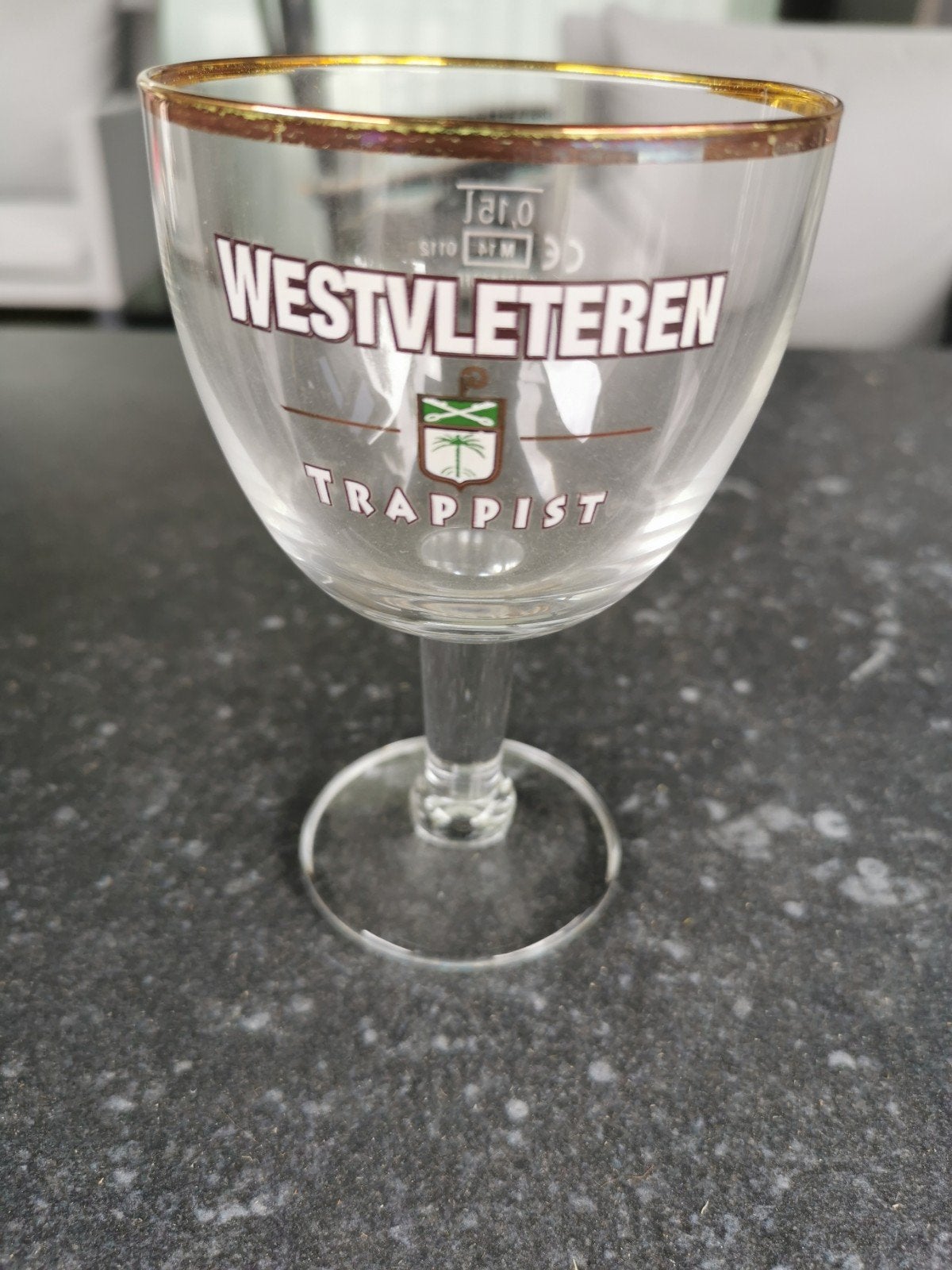 Westvleteren degustatie glaasje 0,15 l, Collections, Marques de bière, Enlèvement ou Envoi