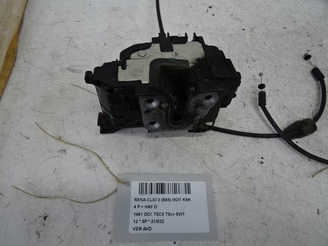 PORTIERSLOT RECHTS VOOR Renault Clio III (BR / CR), Gebruikt, Voor, Renault