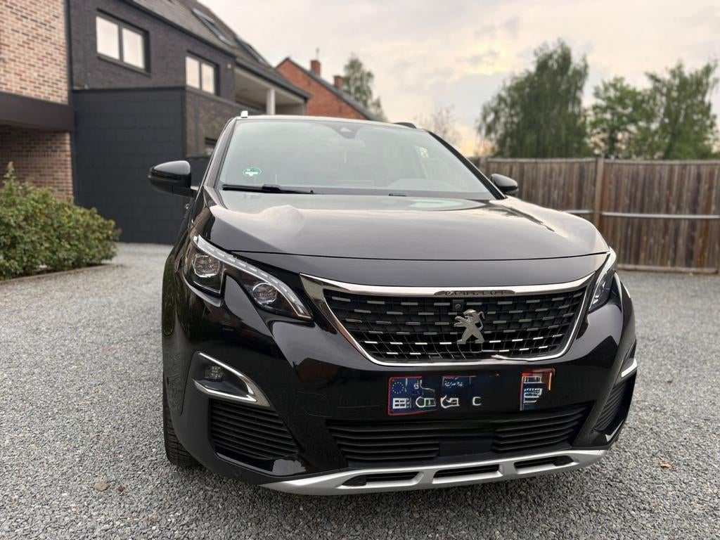 Peugeot 3008 gt line diesel, Zwart, 5 deurs, Particulier, SUV of Terreinwagen