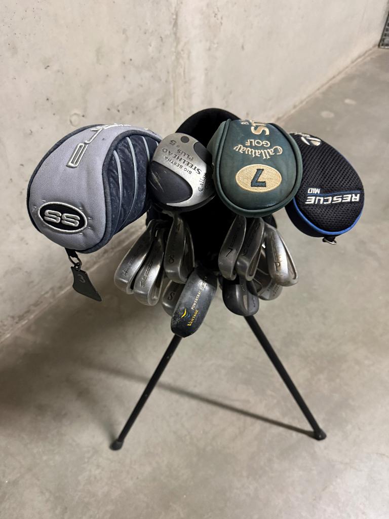 Golfset Cobra 14 delig, Sport en Fitness, Ophalen, Gebruikt, Club, Callaway