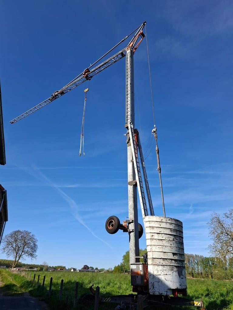 Bouwkraan Arcomet City 19s, Ophalen, Kraan