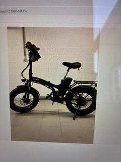 vélo fatbike pliable électrique 699 euros, Vélos & Vélomoteurs, Vélos électriques, Enlèvement, Utilisé