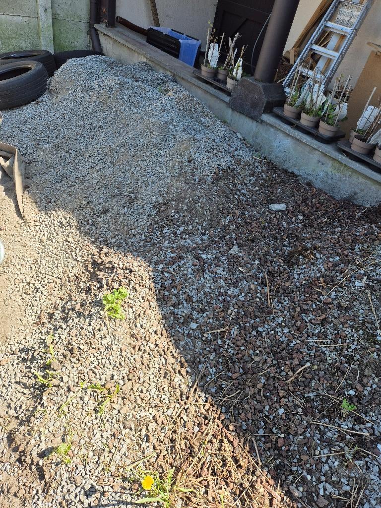 Blauwe kiezel GRATIS, Ophalen, Overige materialen, Gebruikt, Blauw