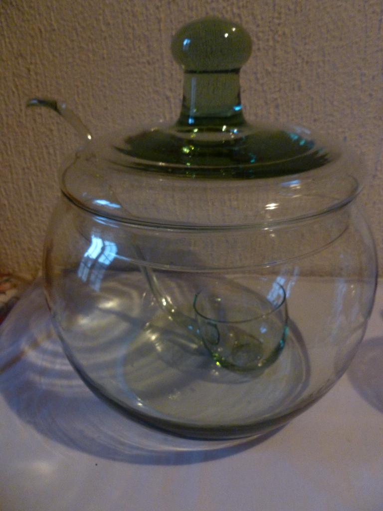 Nieuwe punch bowl met 6 glazen en lepel, Ophalen of Verzenden, Nieuw, Overige typen