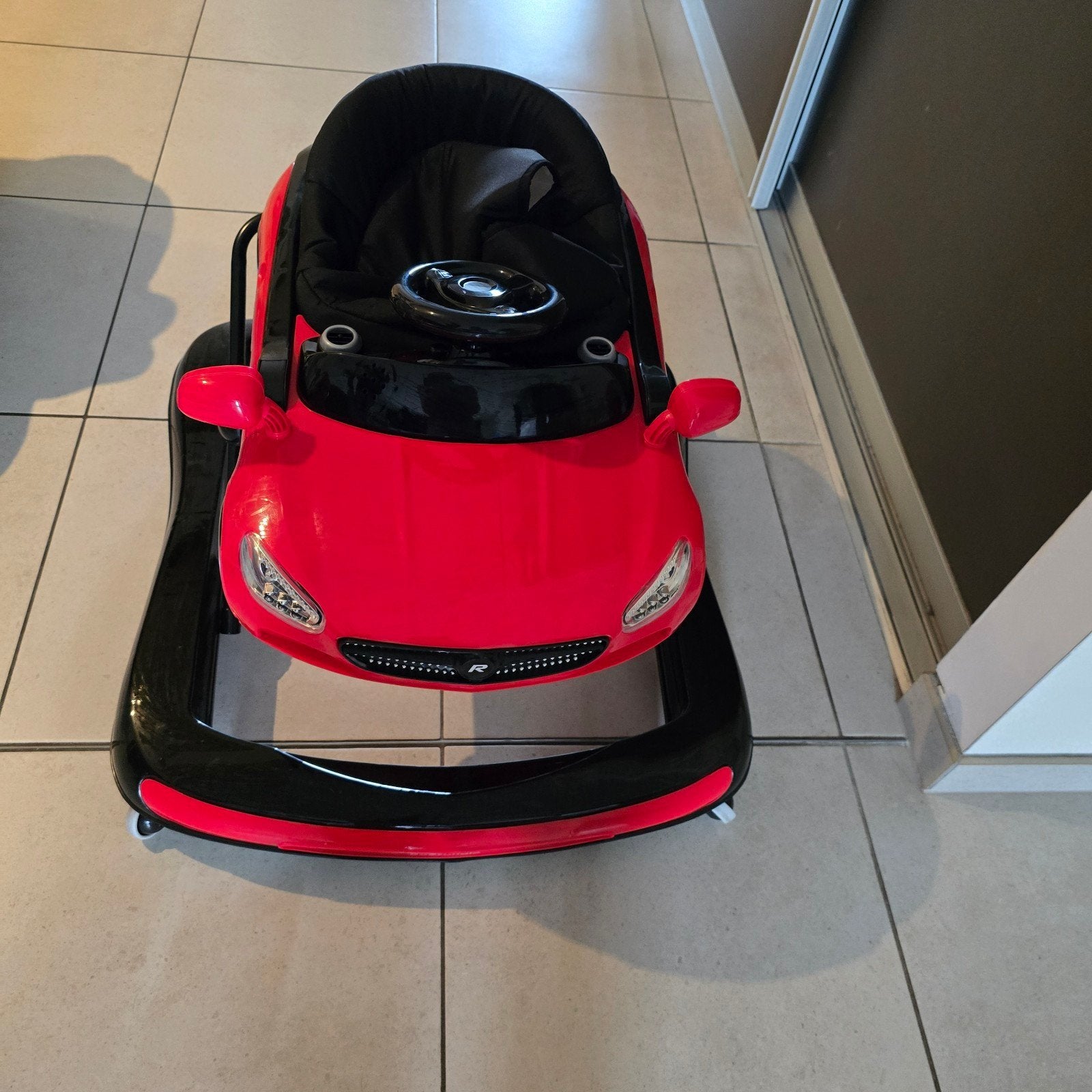Bo Jungle 3-in-1 Baby Walker / Loopstoeltje - Ruby Red, Ophalen