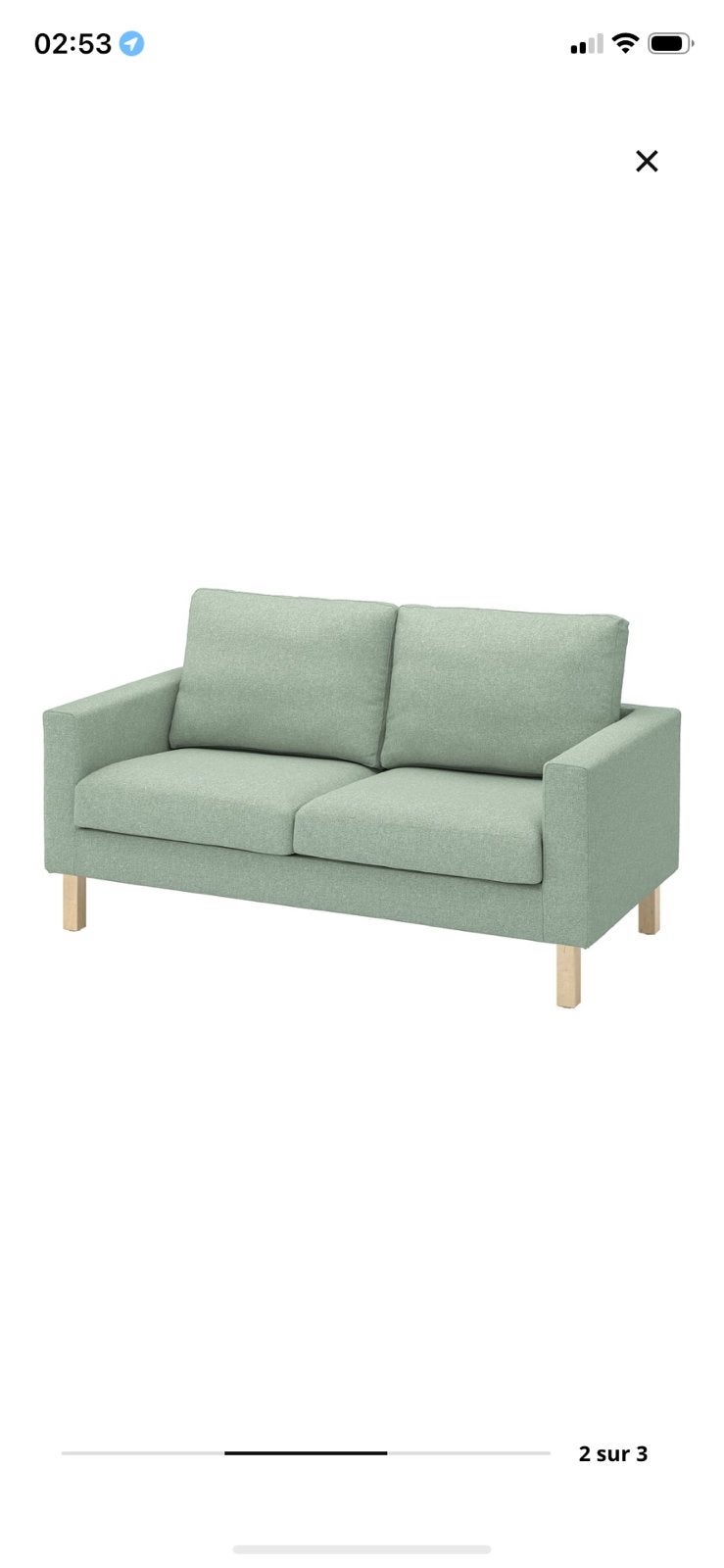 Housse canapé saltsjobaden IKEA neuve, Ophalen, Nieuw