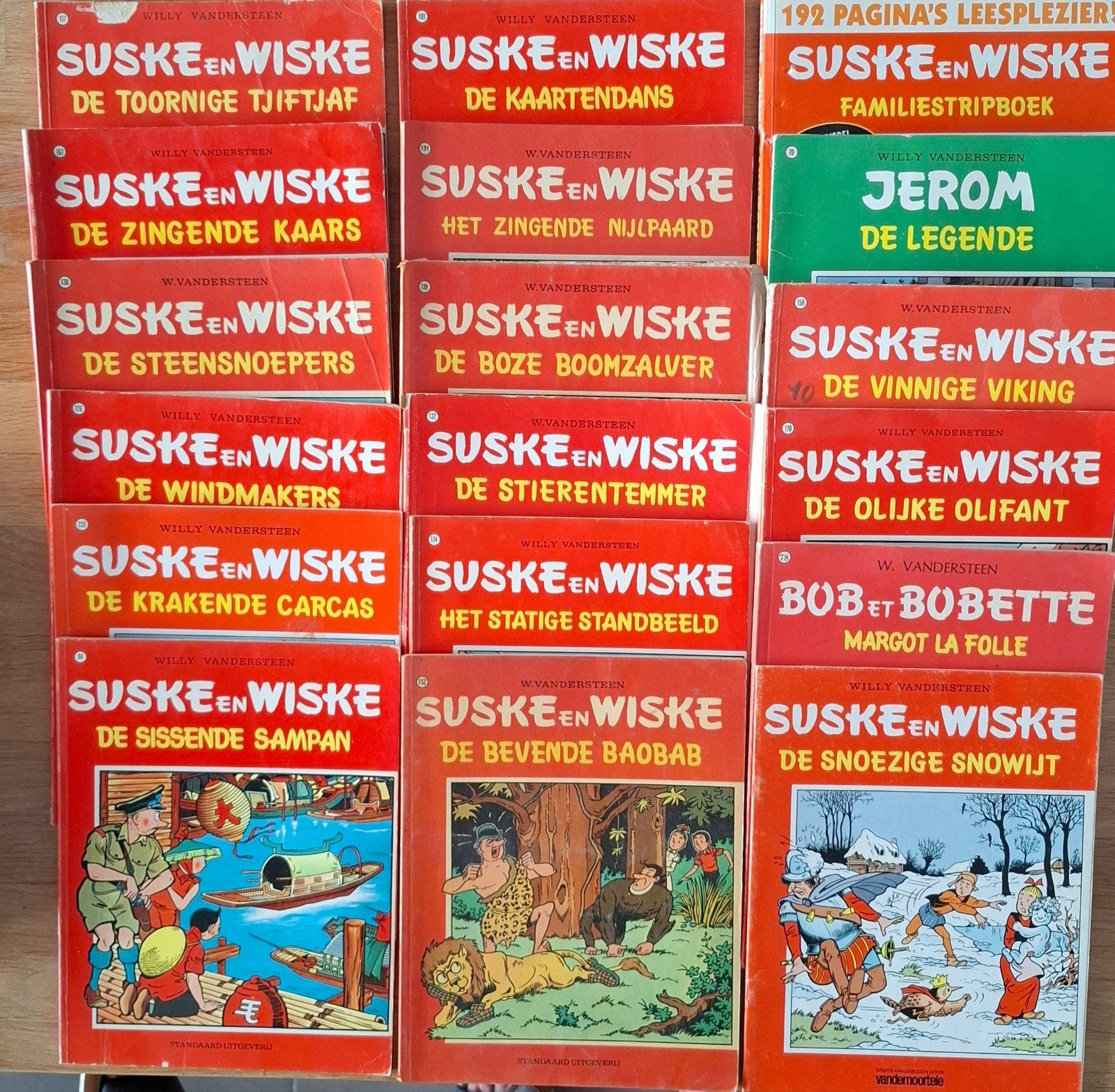 Strips Suske en Wiske 18st, Boeken, Stripverhalen, Ophalen