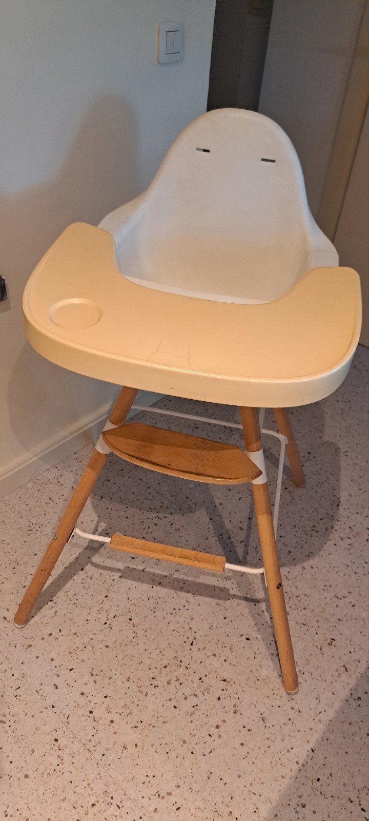 chaise haute, Enlèvement