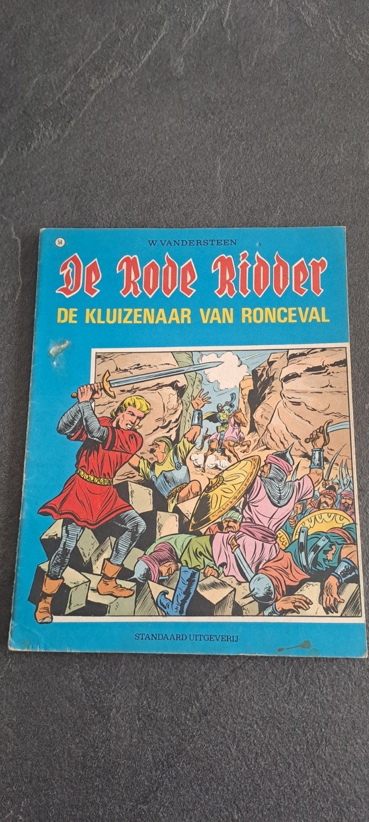 De Rode Ridder nr. 54 – De Kluizenaar van Ronceval, Enlèvement ou Envoi, Willy Vandersteen, Une BD, Utilisé