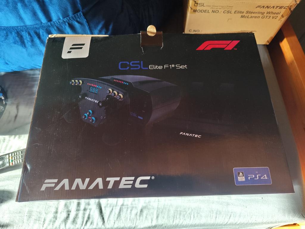 Fanatec F1 set., Enlèvement