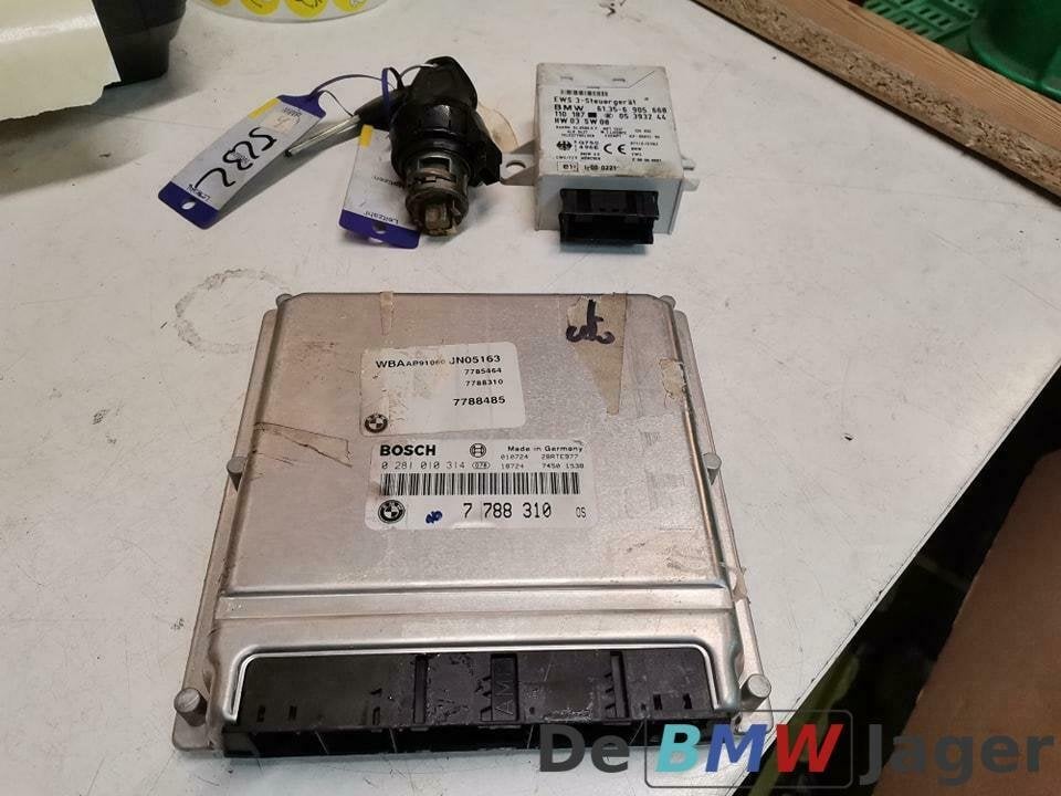 DDE met EWS en sleutel BMW 3-serie E46 330XD M57 7788485, Auto-onderdelen, Elektronica en Kabels, Gebruikt, Ophalen of Verzenden
