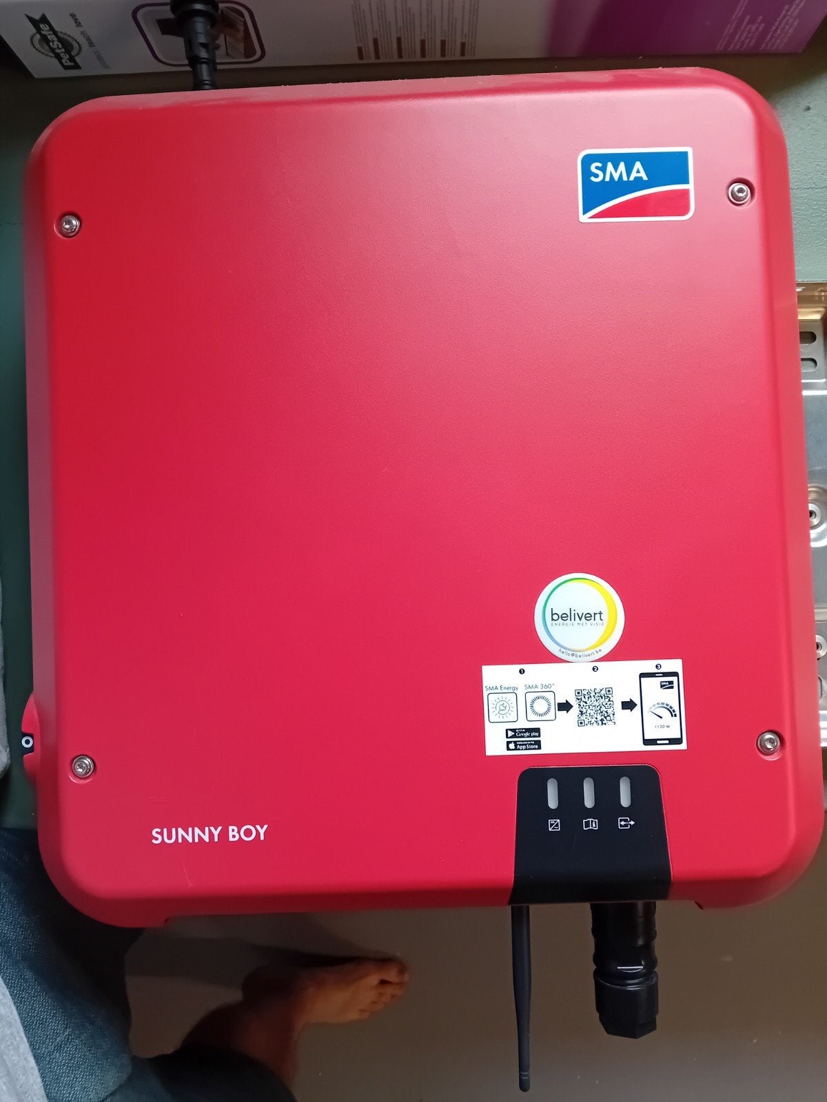 SMA omvormer 5kW, Doe-het-zelf en Bouw, Zonnepanelen en Toebehoren, Ophalen