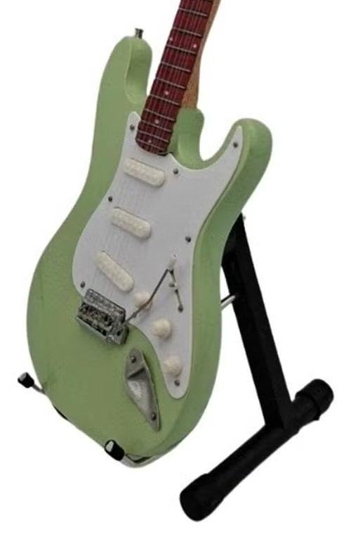 Miniatuurreplica Fender Stratocaster gitaar - Eric Clapton, Ophalen of Verzenden, Nieuw