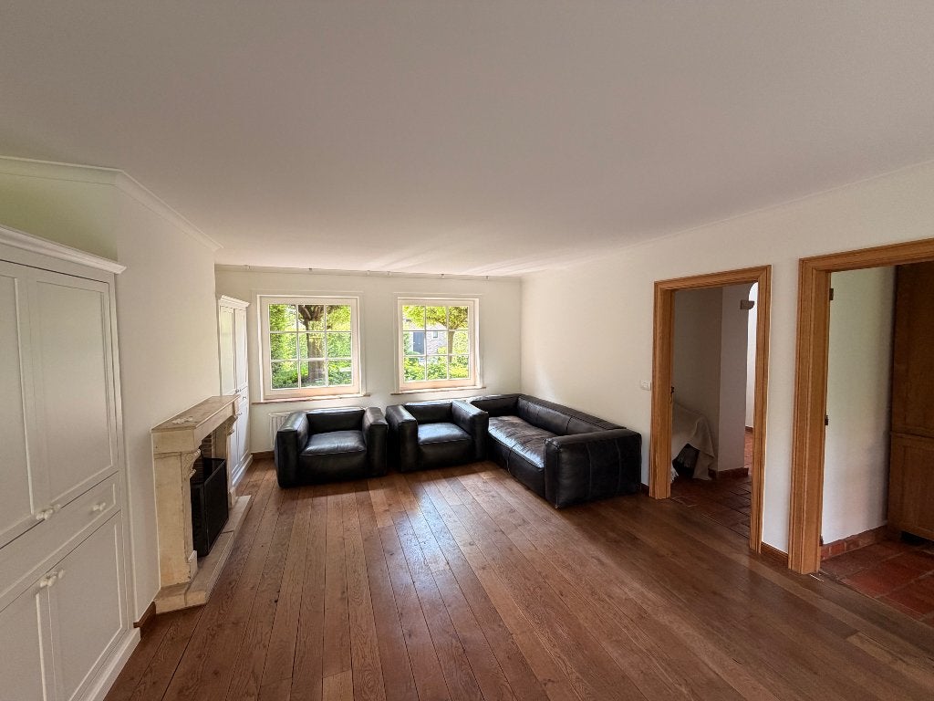 Canapé Flamant Bailey cuir noir - complet avec 2 fauteuils, Enlèvement