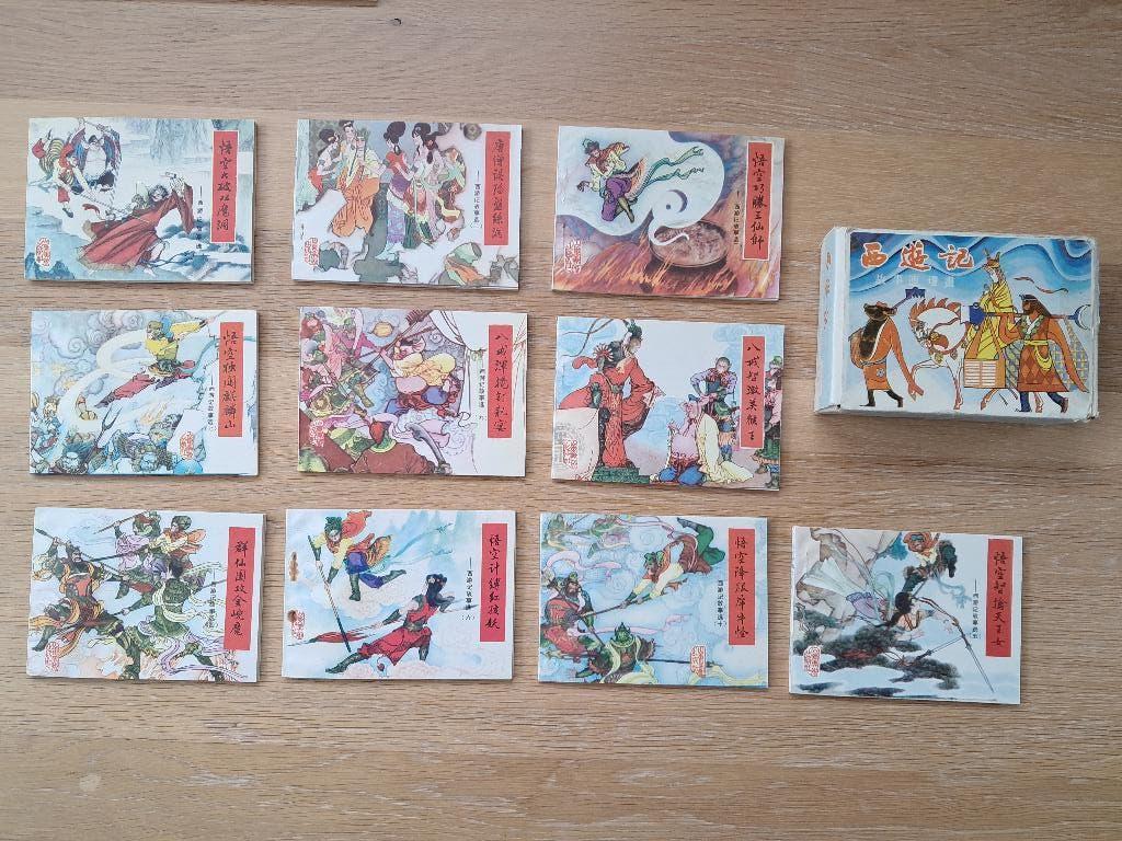 10 Chinese stripverhalen in box, Complete serie of reeks, Ophalen of Verzenden, Zo goed als nieuw