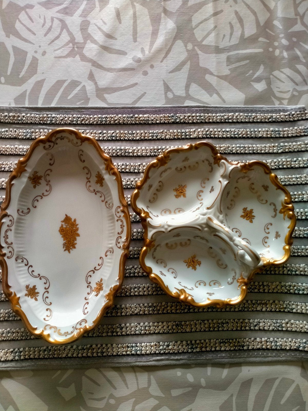 serveerschoteltjes fine China seventies, Antiek en Kunst, Ophalen