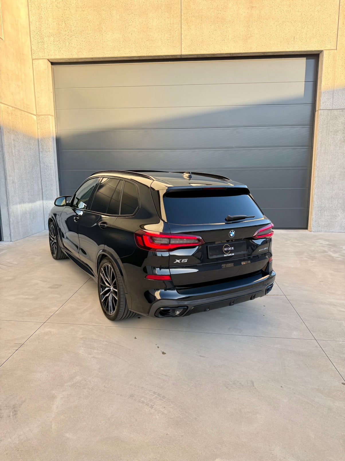 X5 45e - M pakket - Belgische wagen - Full, Auto's, Automaat, Zwart, Leder, 5 zetels