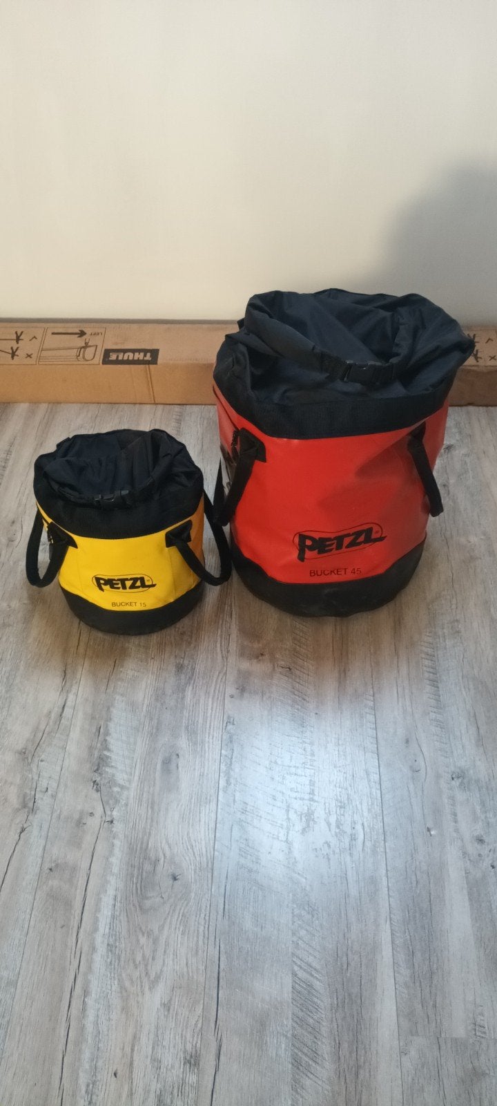 2 Cordes Parallel petzl + sacs bucket, Enlèvement