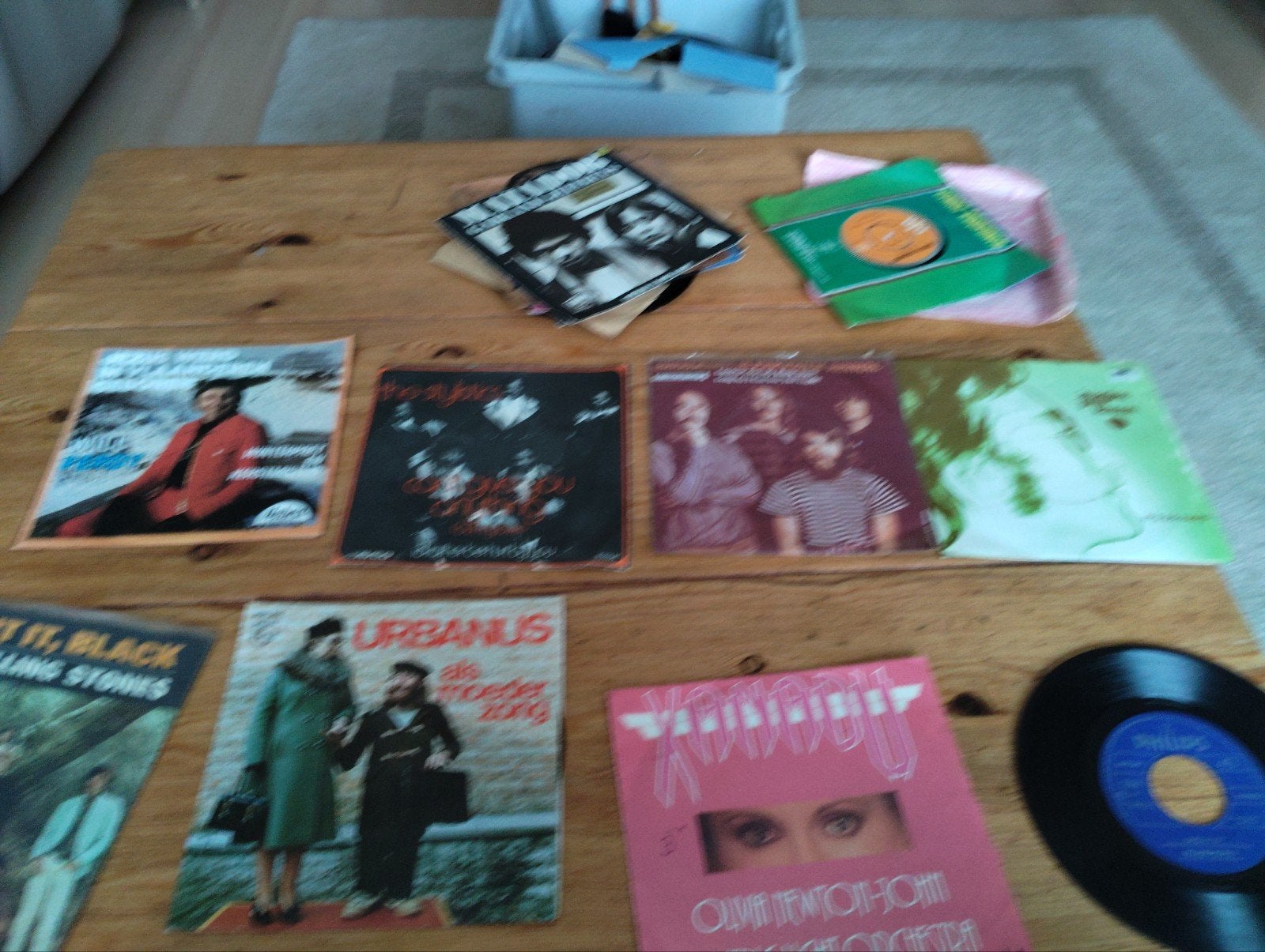 platen singles jaren 70, Ophalen of Verzenden