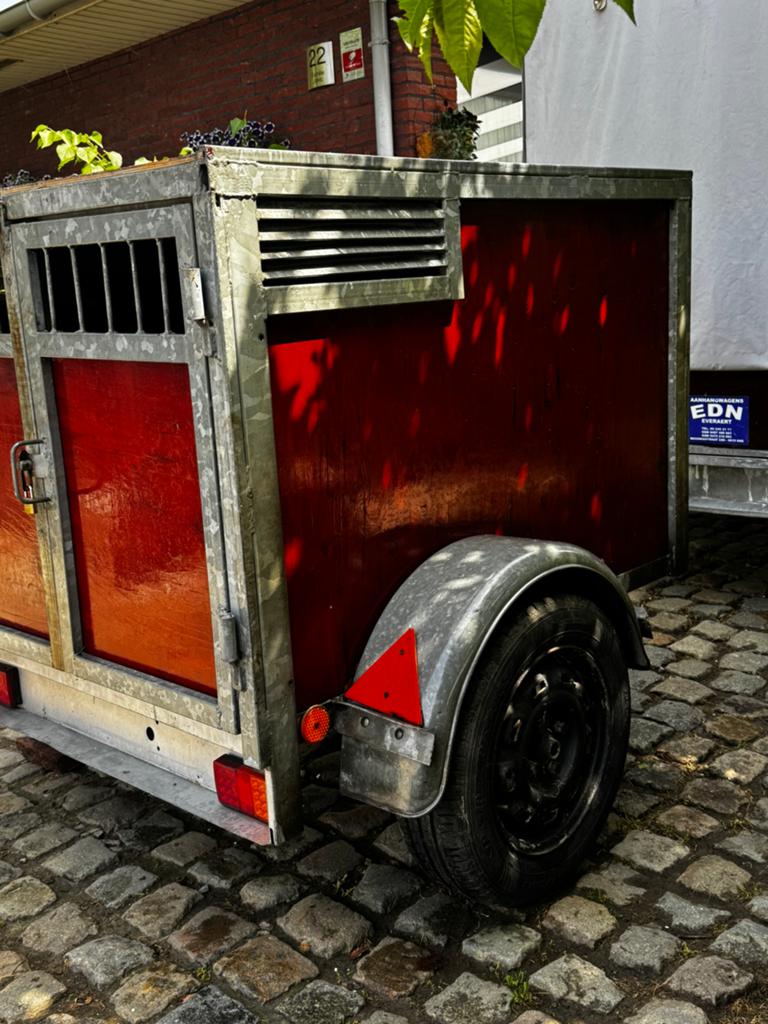 Honden aanhangwagen, Dieren en Toebehoren, Transportboxen, Ophalen of Verzenden, Gebruikt