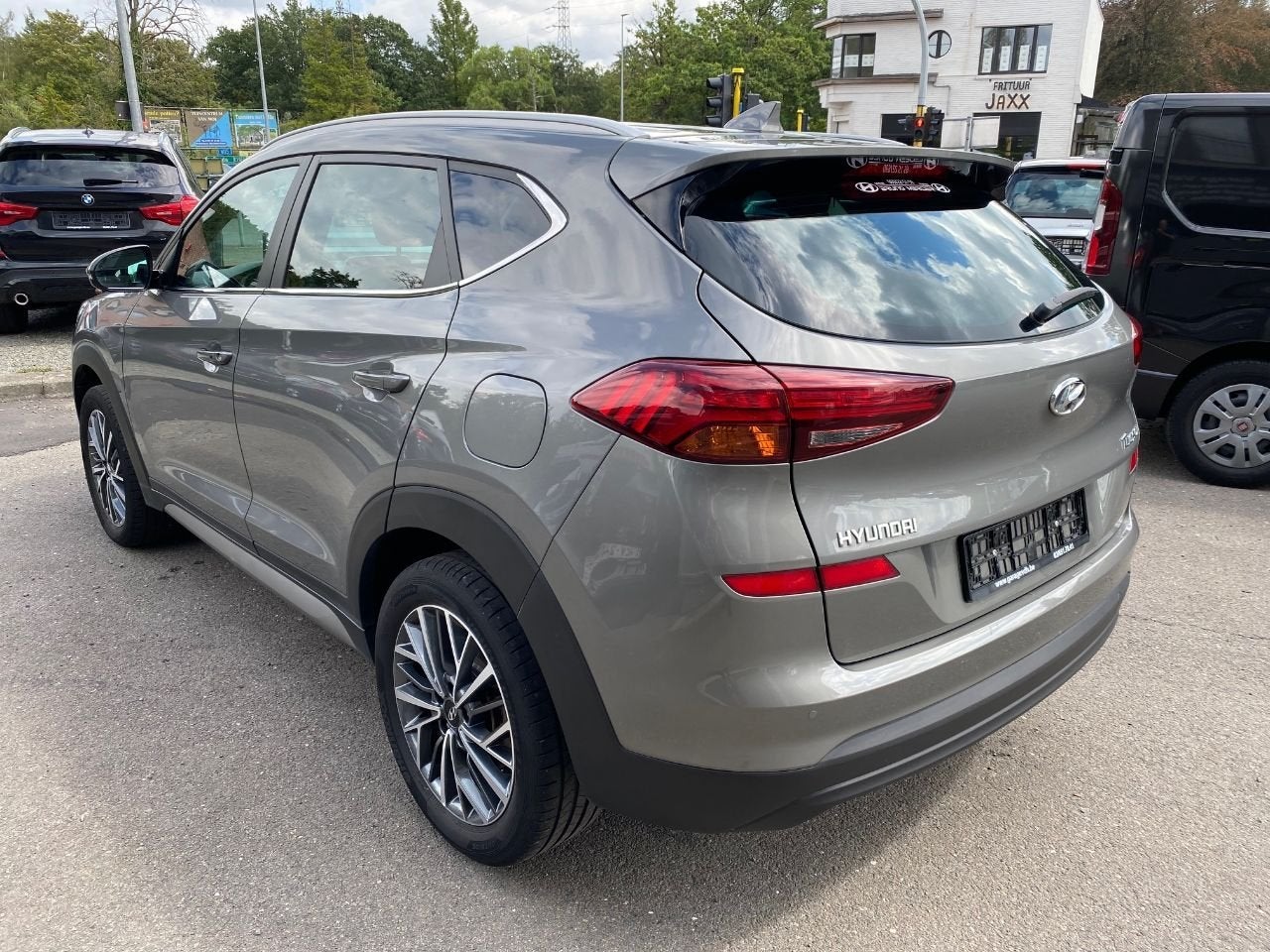Hyundai Tucson FEEL 2WD NAVI CRUISE LEDER MET GARANTIE, Autos, Hyundai, Cuir, Argent ou Gris, Achat, Euro 6