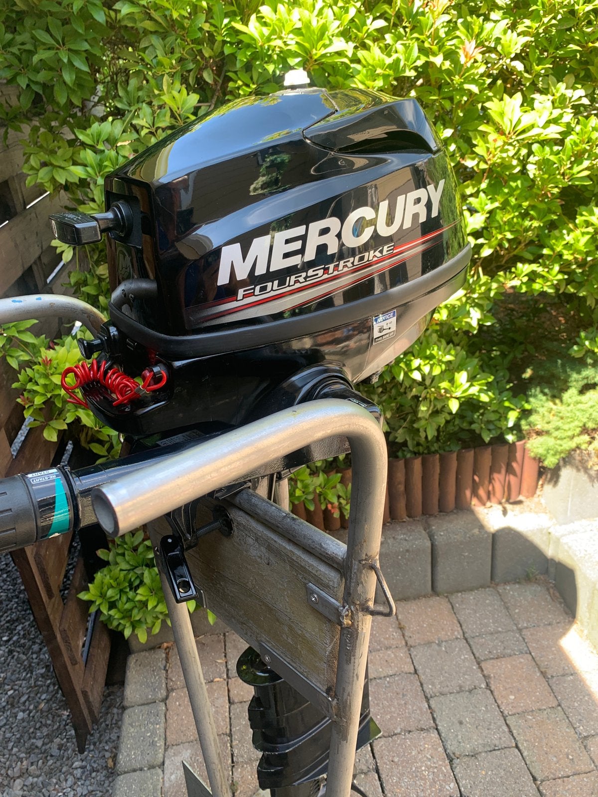 Mercury 3,5 pk lange as, Watersport en Boten, Ophalen, Zo goed als nieuw