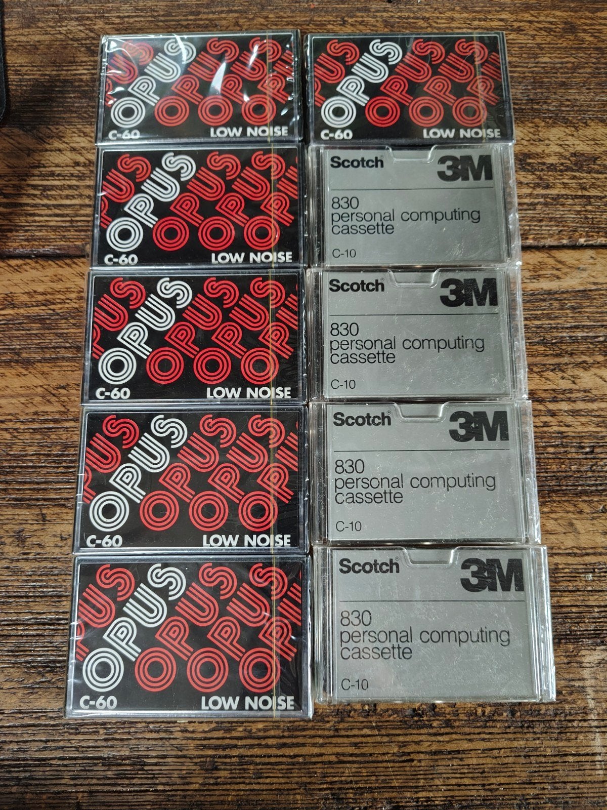10 nieuwe cassettebandjes opus en 3m, Ophalen of Verzenden