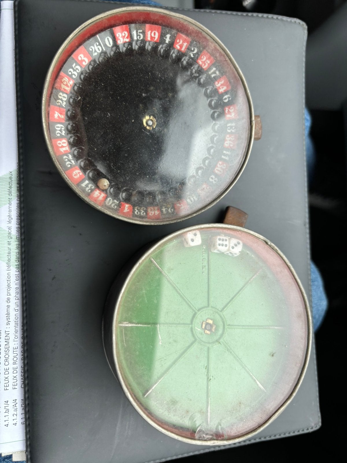 Mini jeux tres anciens 421 / roulette, Enlèvement ou Envoi