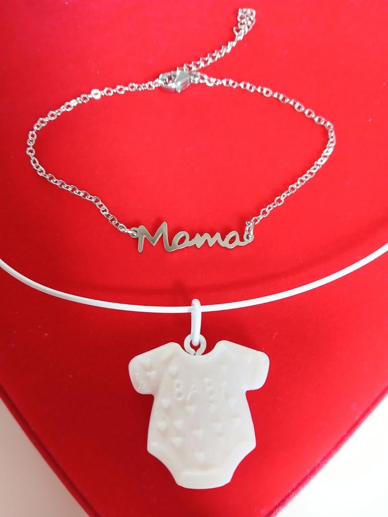 Moedermelk juwelen, Bijoux, Sacs & Beauté, Colliers, Neuf, Enlèvement ou Envoi, Avec pendentif, Synthétique