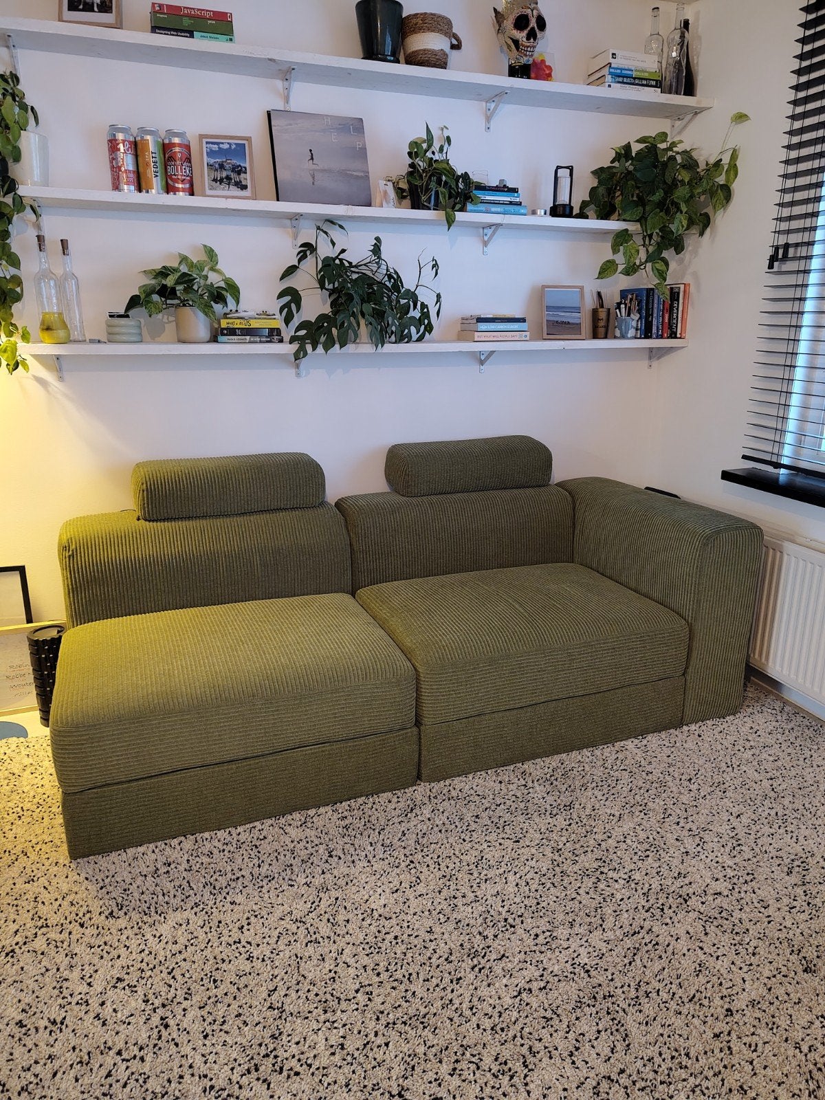 Jattebo zetelhoes groen, Ophalen of Verzenden, Nieuw, Driepersoons, Stof
