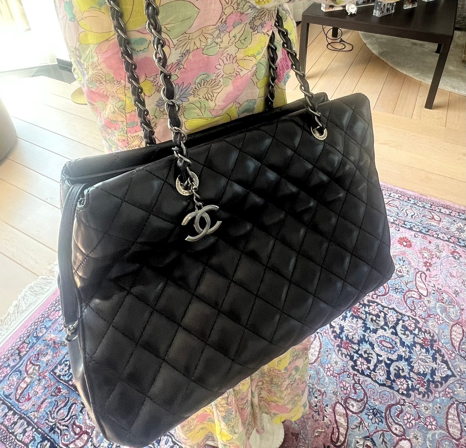 Sac à main Chanel, Enlèvement, Comme neuf, Noir, Sac à main