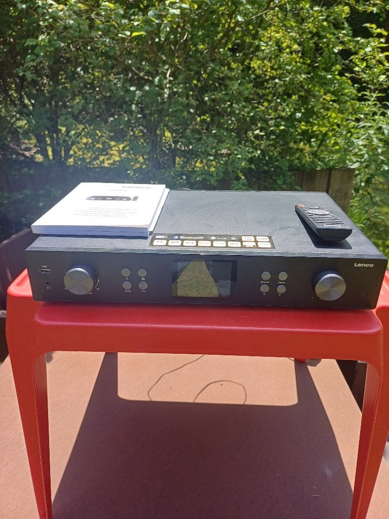 Lenco DIR-250 radio - Bluetooth - dab+ - spotify - USB, Audio, Tv en Foto, Tuners, Ophalen of Verzenden, Zo goed als nieuw