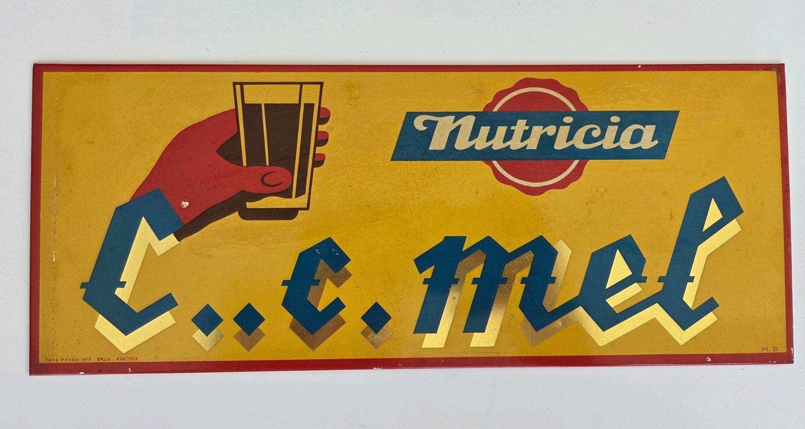 Billboard C.C. Mel Nutricia (1953), Enlèvement