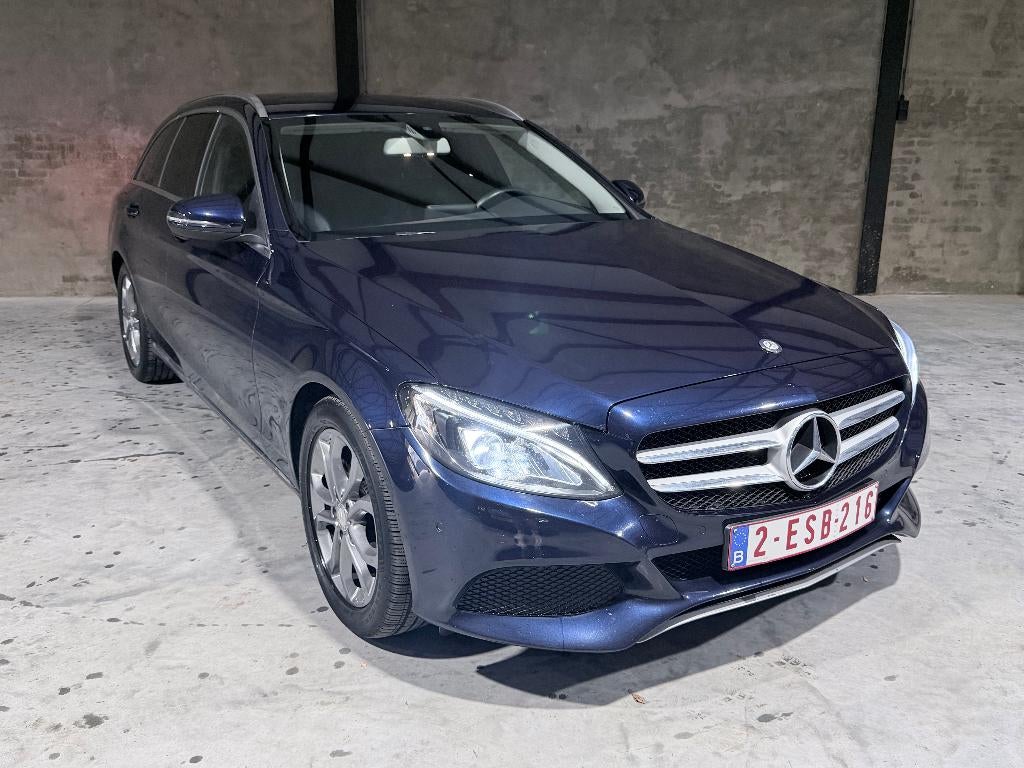 Zeer nette Mercedes C200d met 135.000km, Auto's, Euro 5, Achterwielaandrijving, Zwart, 4 cilinders
