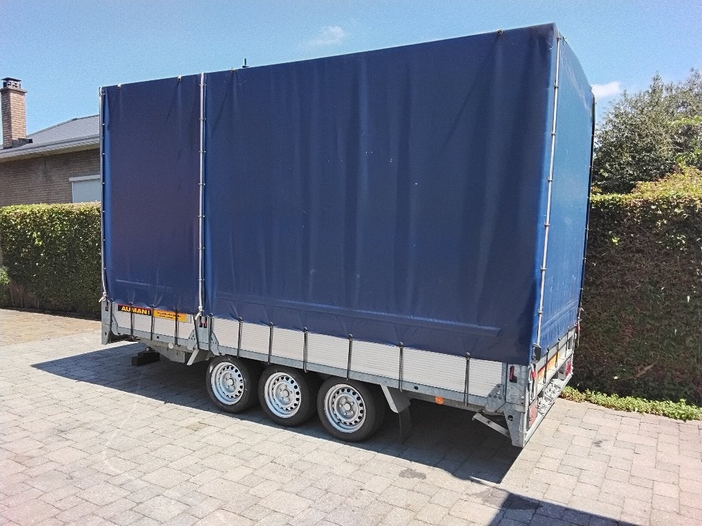 Brian james 3,5T kipper aanhangwagen, Ophalen