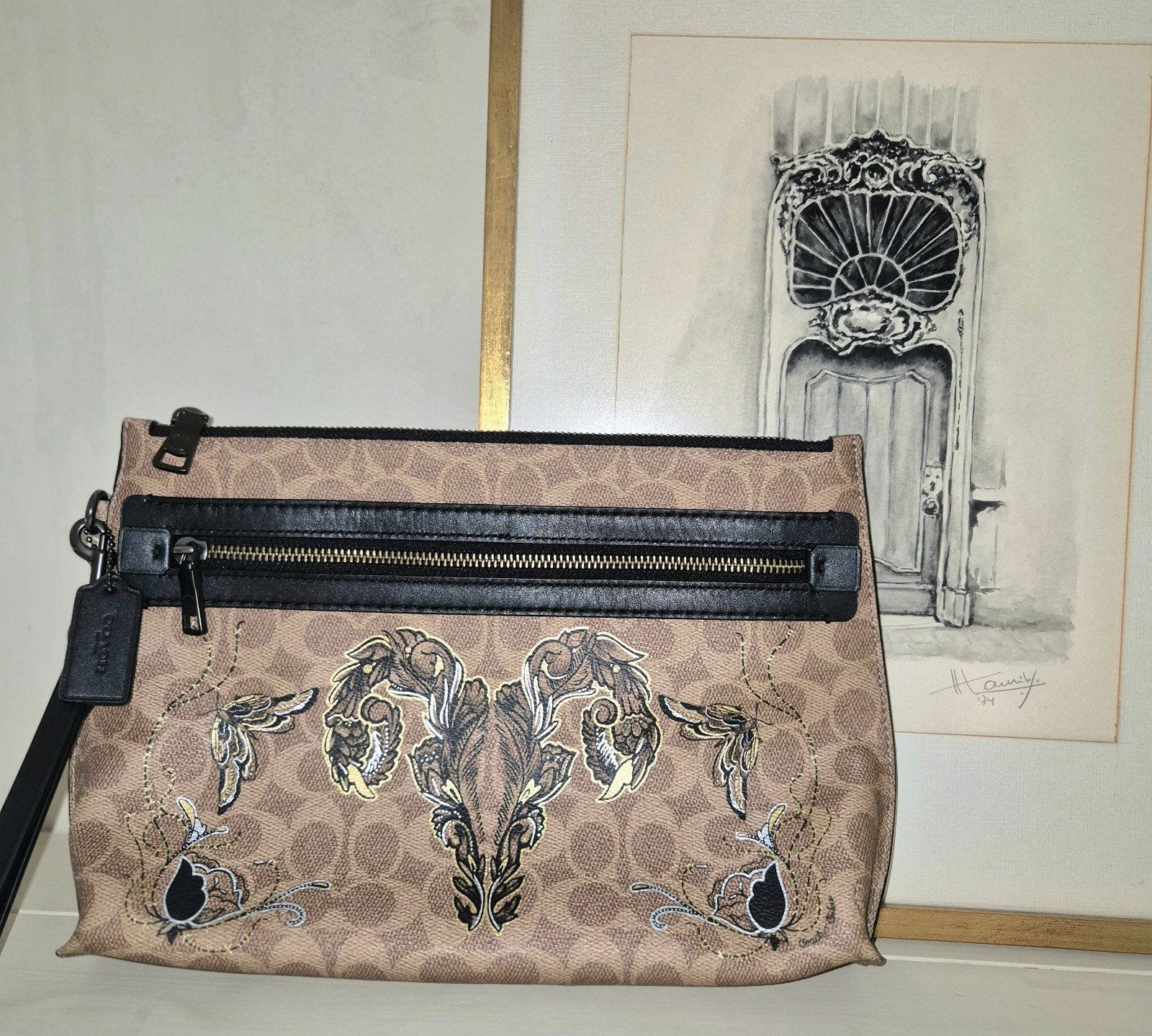 Nieuwe designer clutch coach x chelsea, Ophalen of Verzenden, Nieuw, Overige typen
