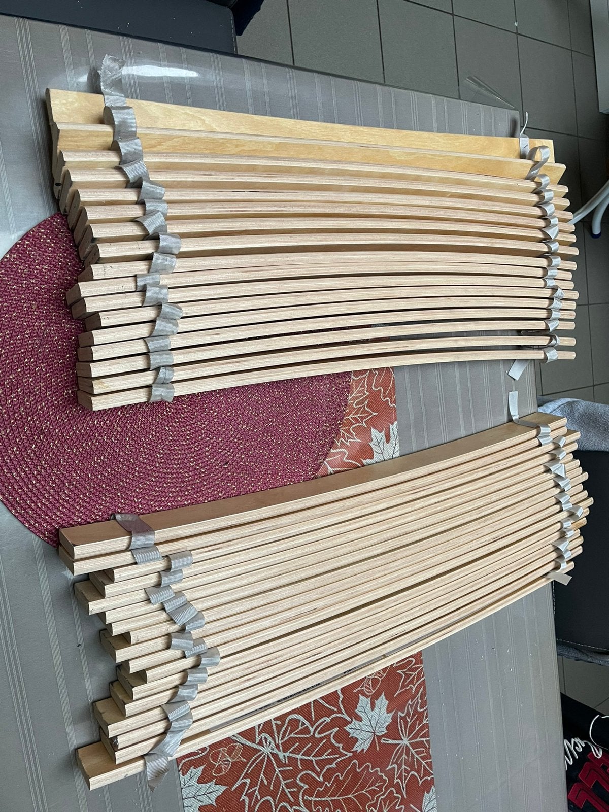 Lattenbodem Luroy ikea, Maison & Meubles, Queen size, Enlèvement, Sommier, 200 cm