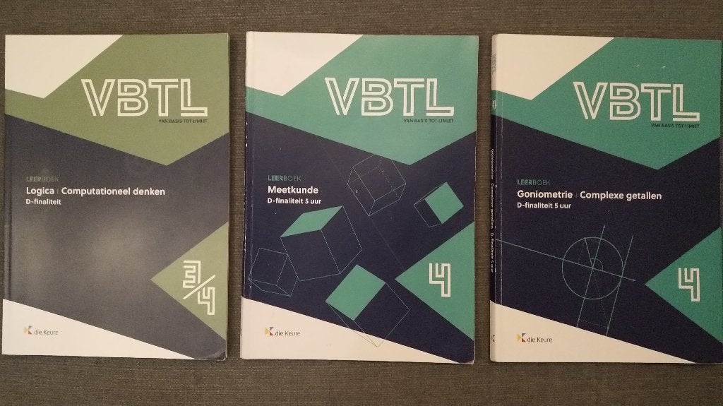 VBTL aso wiskunde 4e jaar, Enlèvement ou Envoi, Die keure, Utilisé, Secondaire