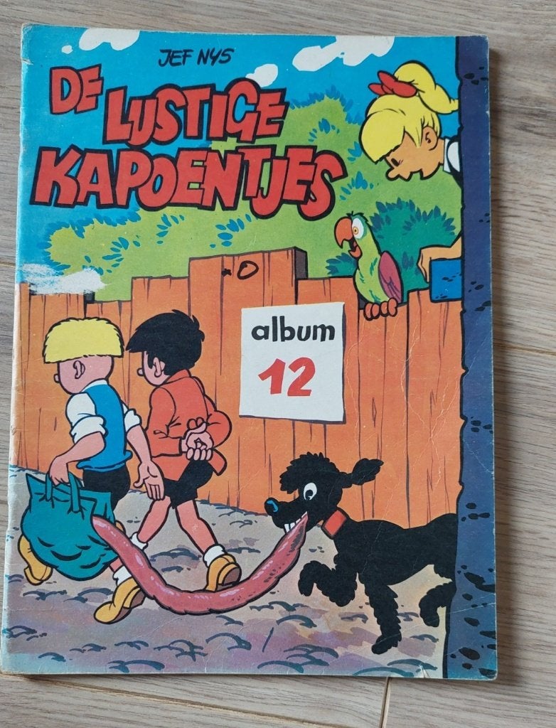 vintage album " De Lustige kapoentjes" Jef Nys album 12, Boeken, Ophalen of Verzenden