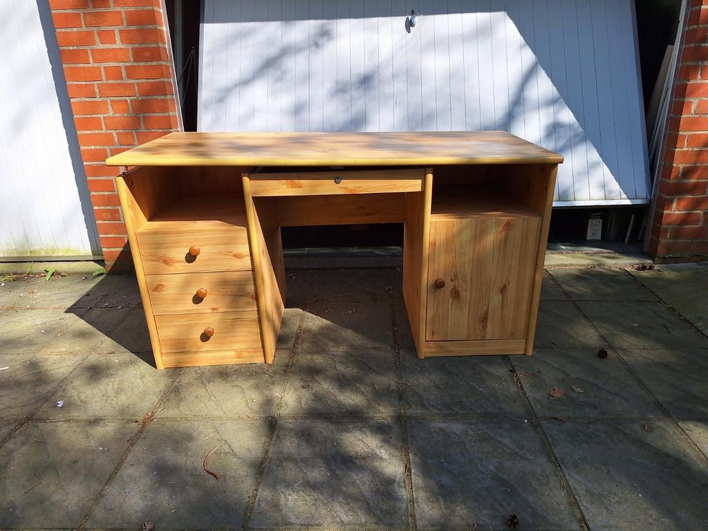 Stevig Grenen Bureau, Huis en Inrichting, Ophalen